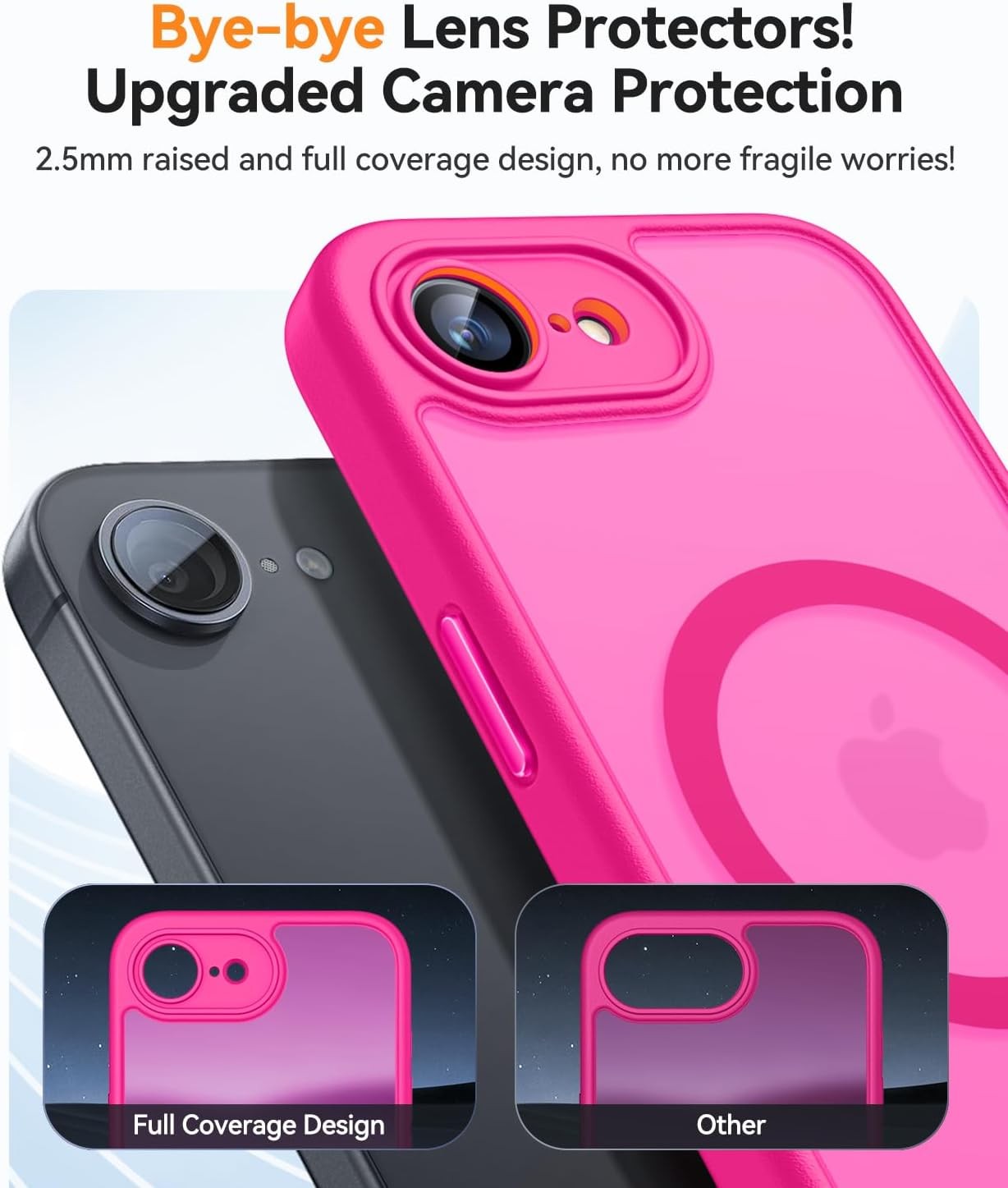 Magnetic for iPhone 17e / 16e Case, Upgraded Shockproof Protective Phone Case –