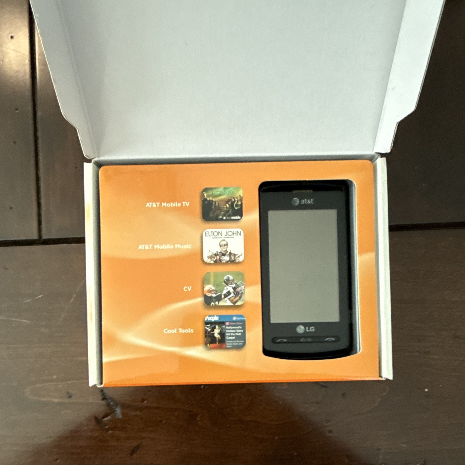 LG Vu CU920 128GB Black AT&T Touch Screen Smartphone Bluetooth 2MP w/ Box