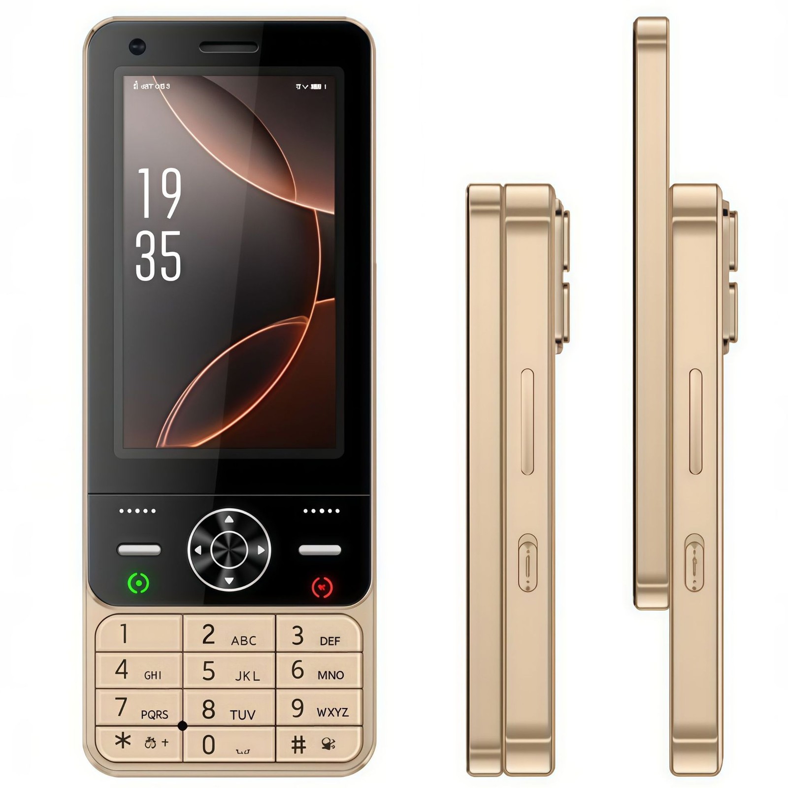 Unlocked 4G LTE 3.0″ Touch Screen Android Slider Smartphone Dual SIM 2GB+16GB