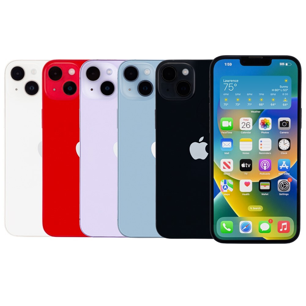 Apple iPhone 14 Plus 256GB Factory Unlocked AT&T T-Mobile Verizon Fair Condition