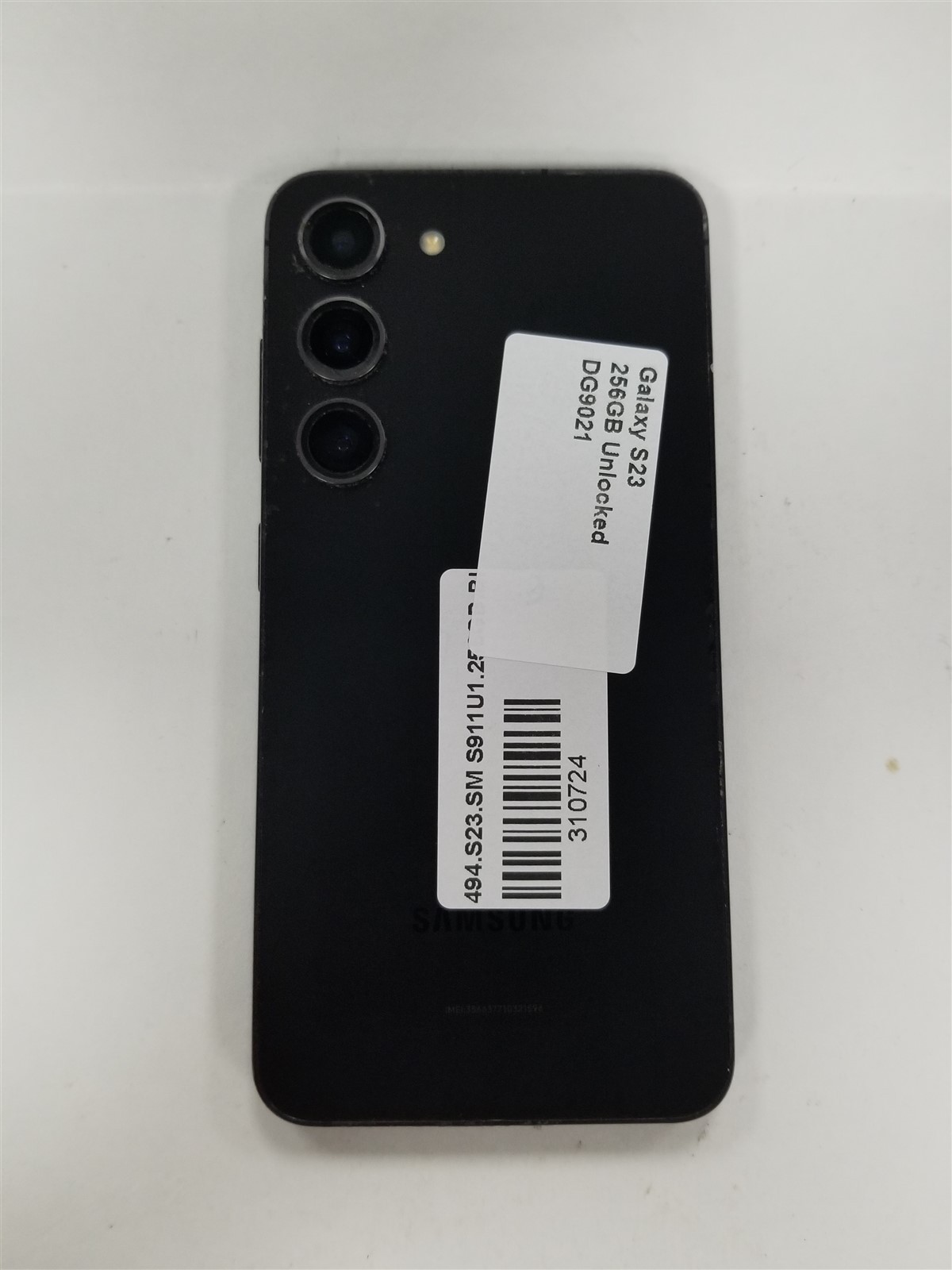 Samsung Galaxy S23 256GB Black SM-S911U (Unlocked) Fully Functional DG9021