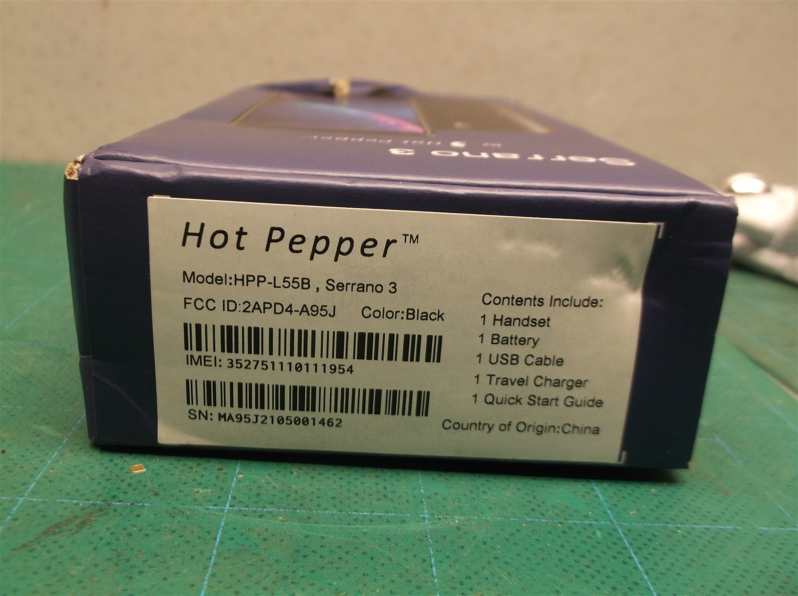 Brand NEW Hot Pepper Serrano 3 4G LTE 16GB Android Smartphone
