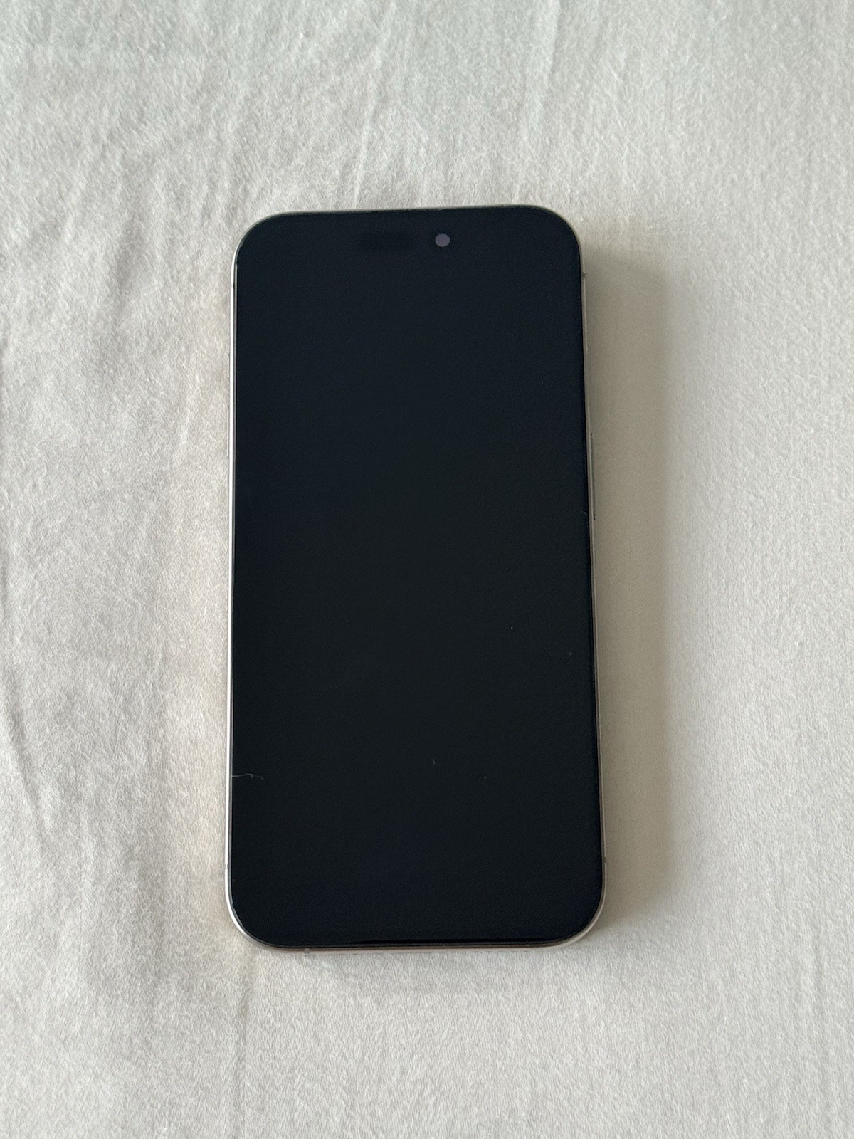 Apple iPhone 15 Pro 256GB Silver Unlocked Bar Style Smartphone (Used)
