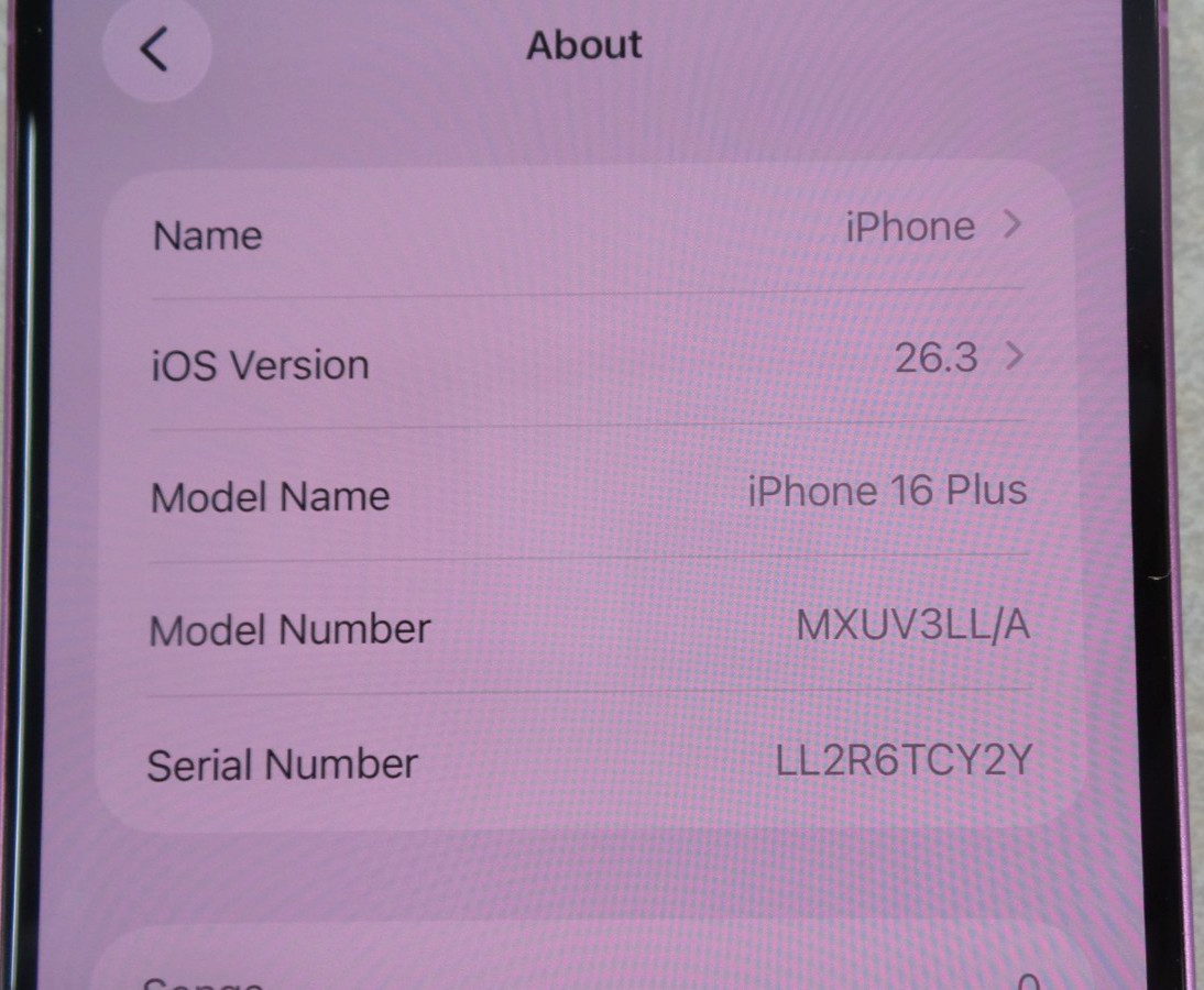Apple iPhone 16 Plus A3082 MXUV3LL/A – Pink (Sprint/T-Mobile) *SEE DESCRIPTION