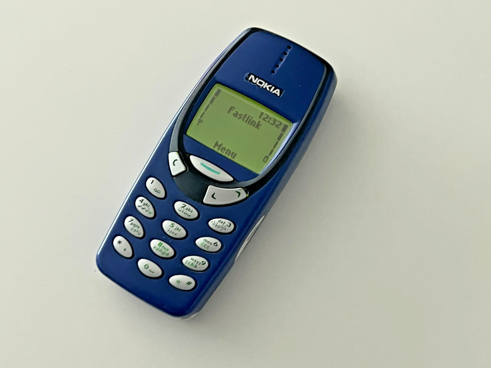 Retro Nokia 3310 Pepsi Blue (Unlocked) Cellular Phone