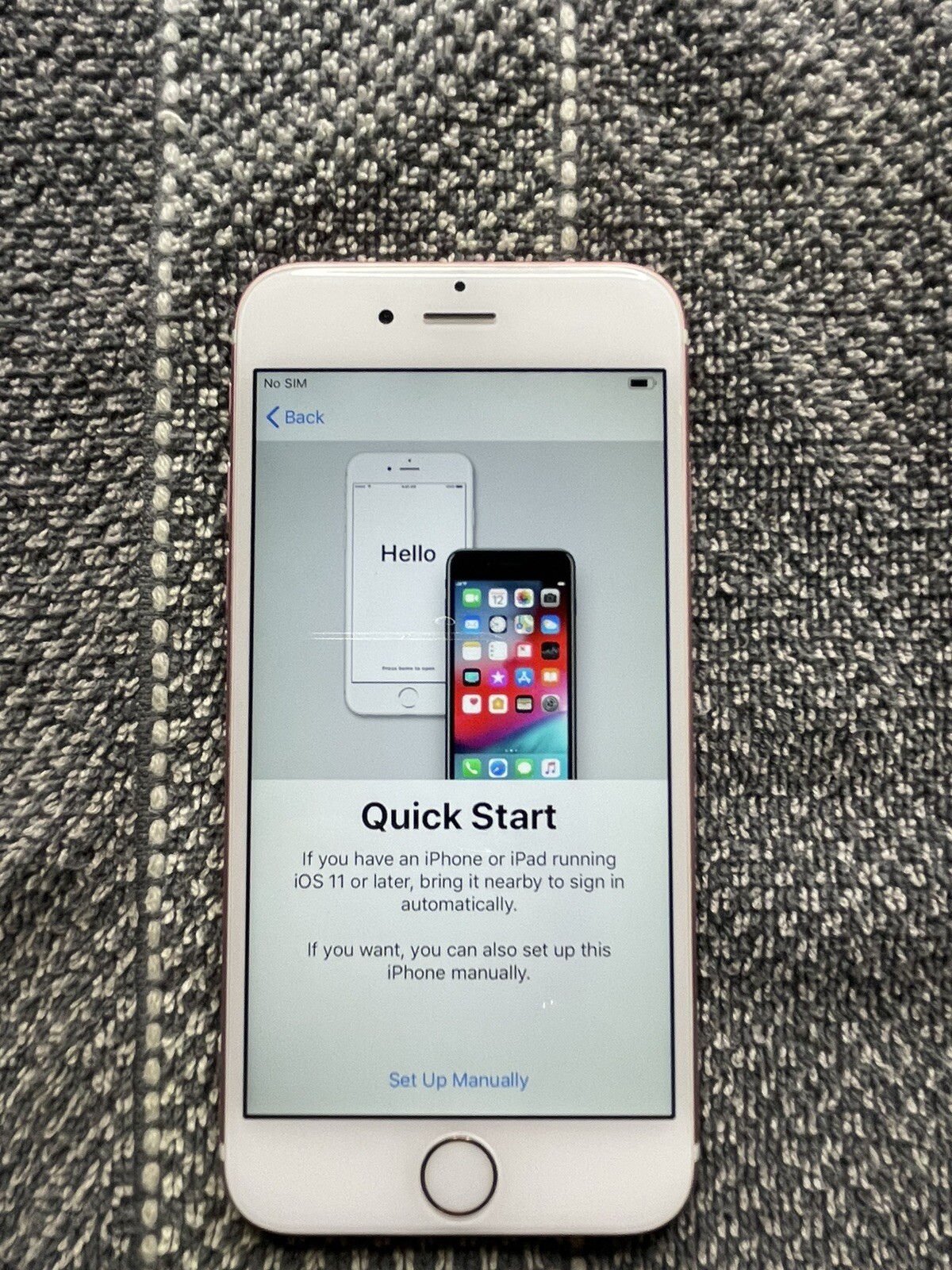 Apple iPhone 6s Rose Gold 64GB AT&T Network A1633 CDMA + GSM