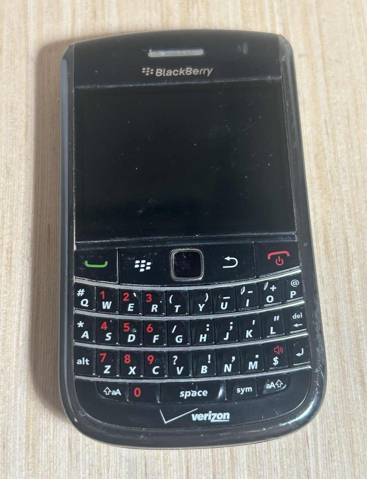 BlackBerry Bold 9650 256MB Verizon CDMA Bar Smartphone Black 3.2MP