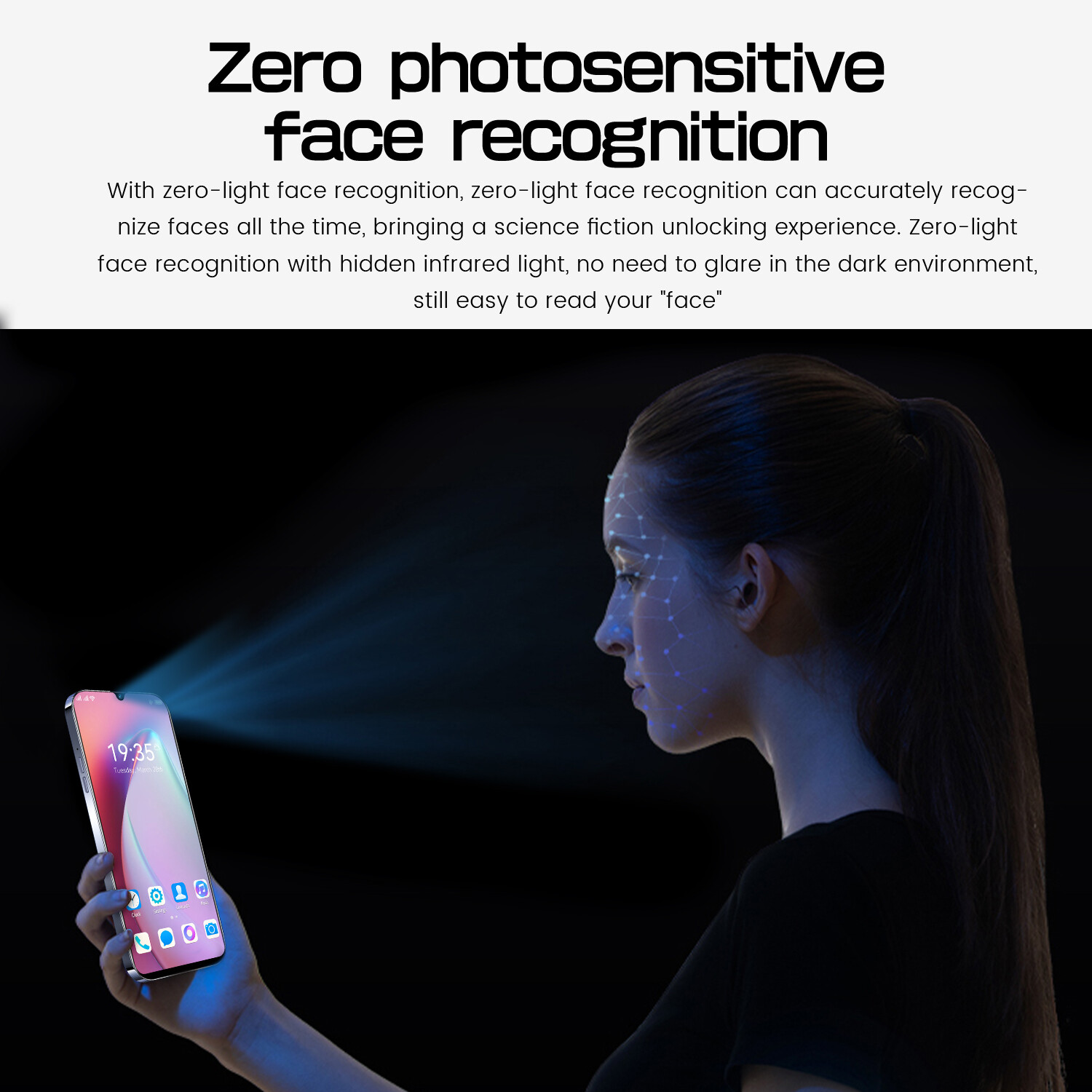 Reno9 Pro Smartphone Android 6.8” Unlocked 4+64GB 5000mAh 12+24MP Dual Camera