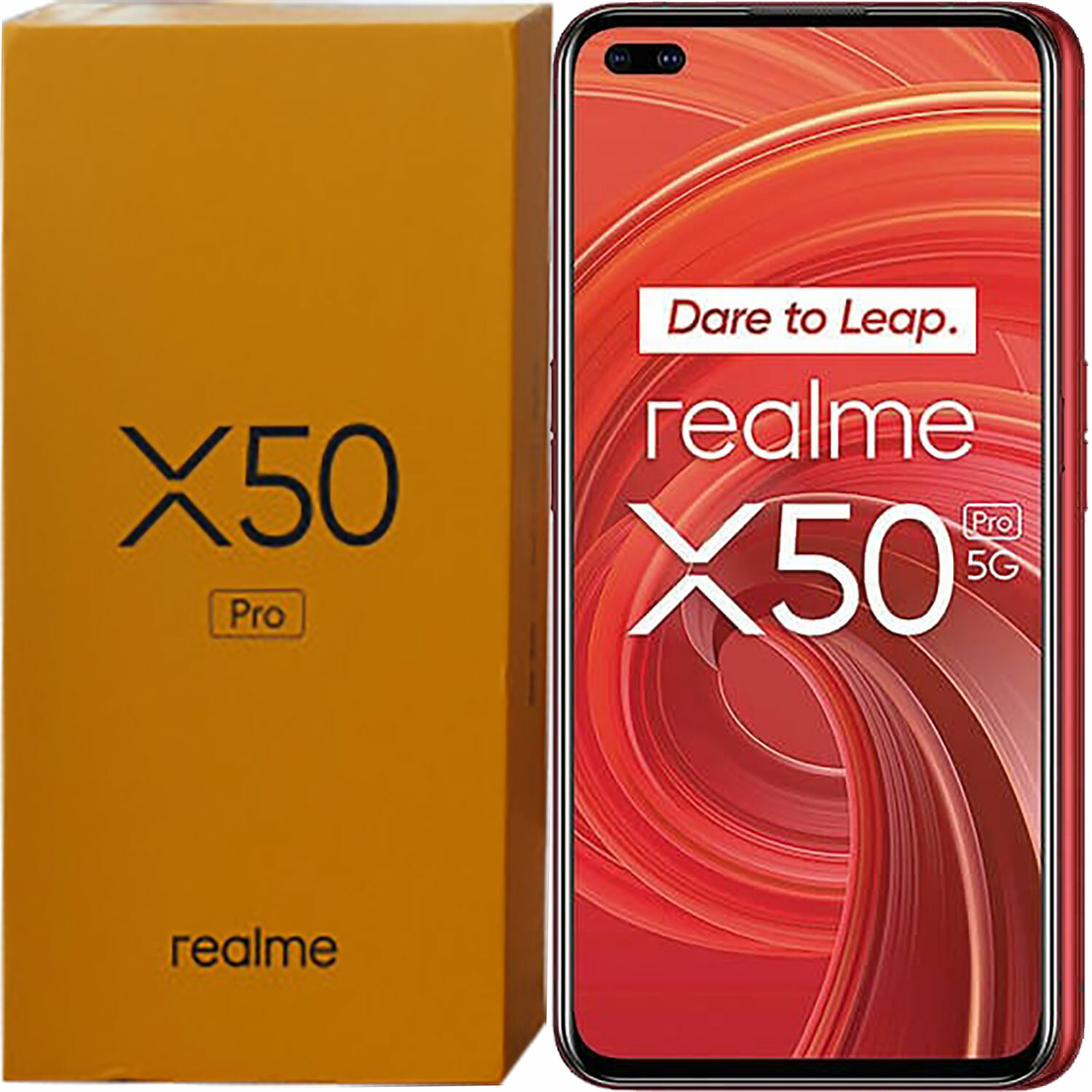 BNIB Realme X50 Pro Single-SIM 256GB + 12GB Rust Red Factory Unlocked 5G GSM