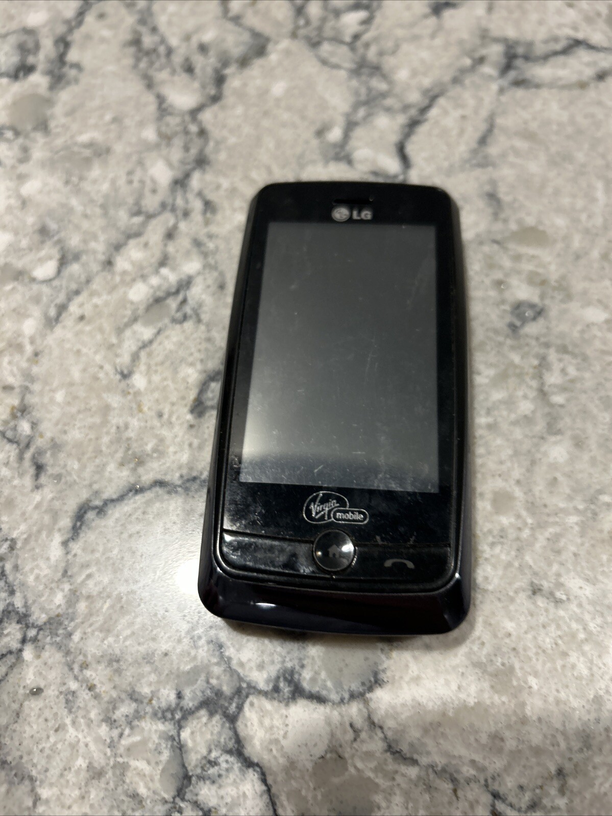 LG Rumor Touch VM510 Black 2.0 MP Virgin Mobile QWERTY Keyboard Smart Phone