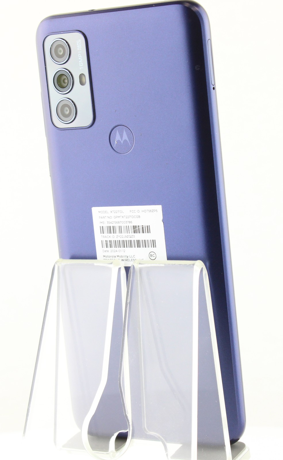 Motorola Moto G Play XT2271DL Tracfone 32GB Blue Excellent Shape