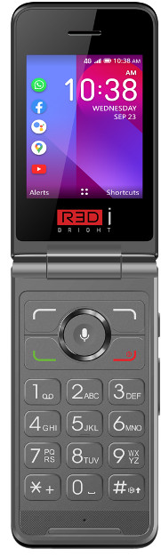 ATELR3Di 4G-LTE Basic Kosher Flip-Phone UNLOCKED T-Mobile Metro Qlink Consumer