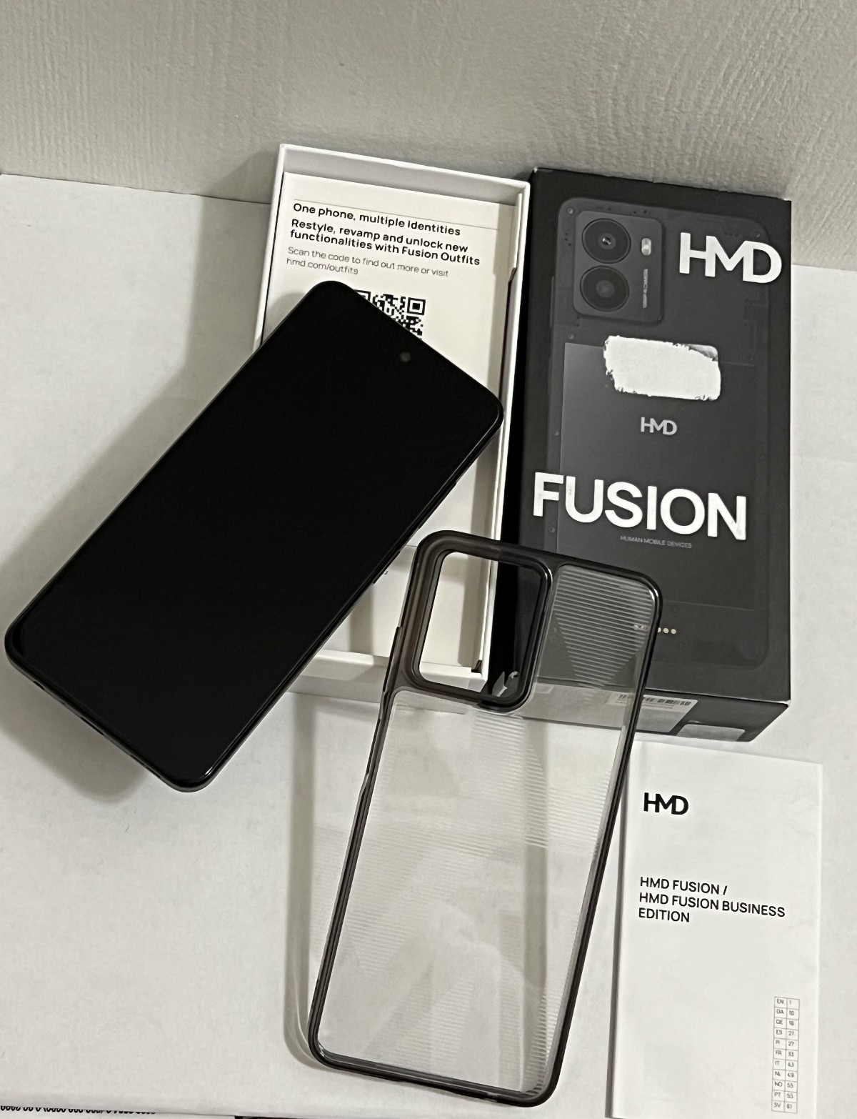 HMD Fusion 5G Black 8GB 256GB Snapdragon 4 Gen 2 Processor 108 MP Global Version