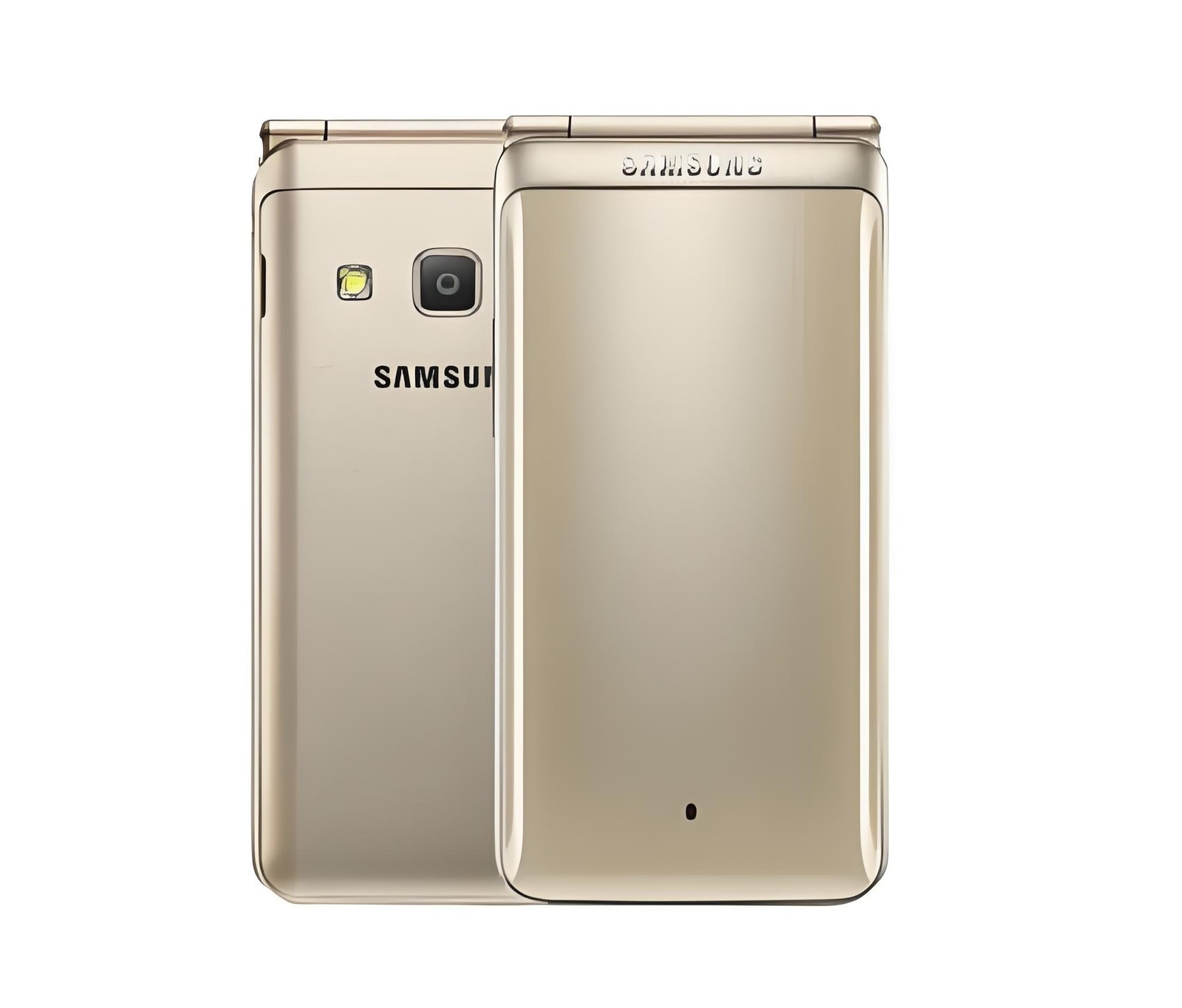 Samsung Galaxy Folder G1600 8MP MP3 Dual SIM Flip UNLOCKED LTE 4G SmartPhone