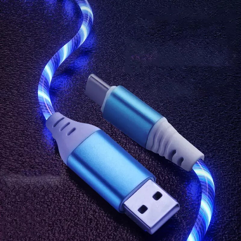 2.4A High Speed Led Lighting Up Cell Phone Chargers