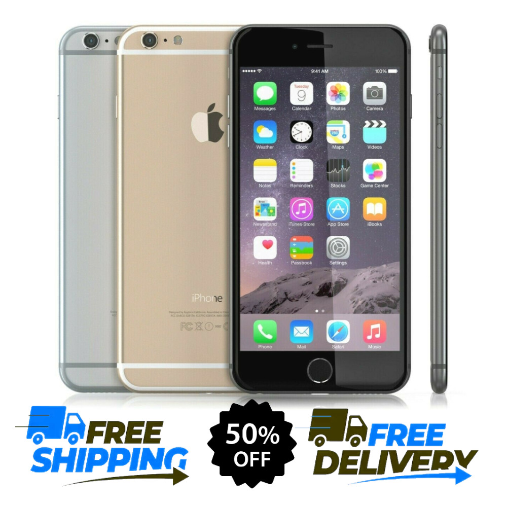 Apple iPhone 6 Plus 16/64GB Screen 5.5″ Unlocked Verizon Att TMobile GSM/CDMA