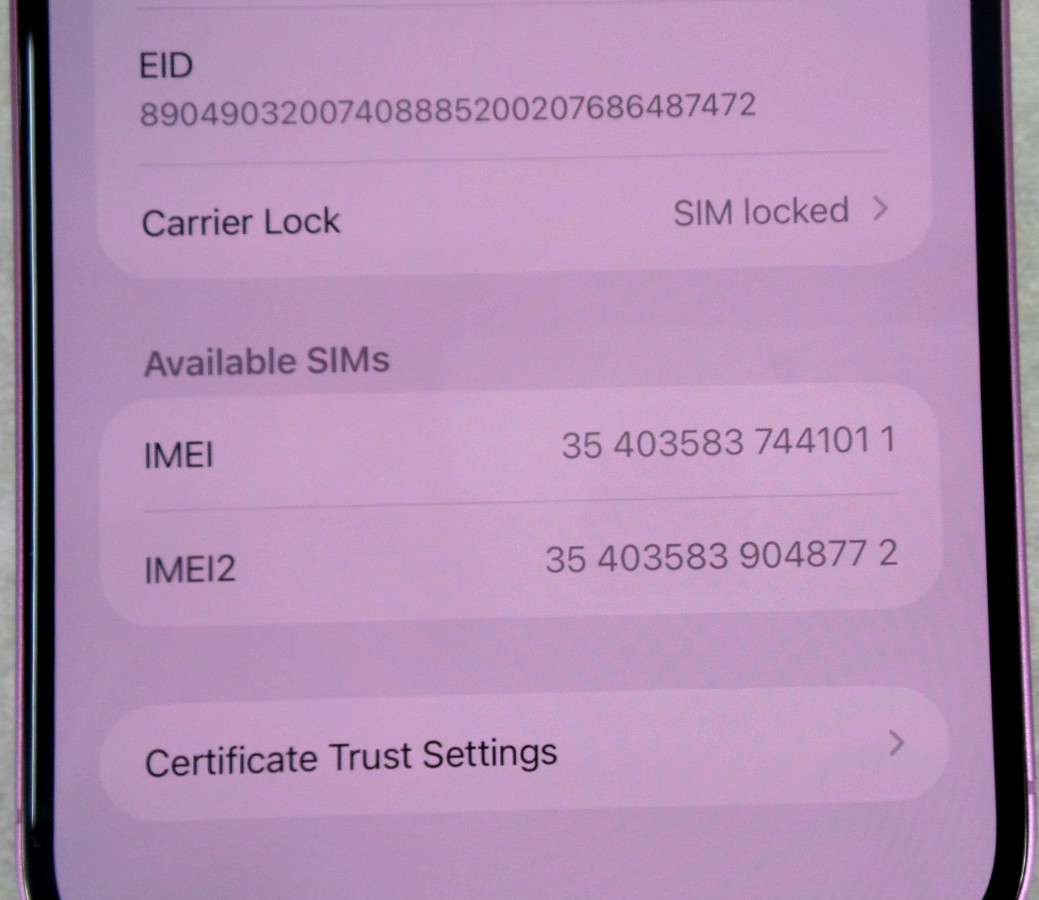 Apple iPhone 16 Plus A3082 MXUV3LL/A – Pink (Sprint/T-Mobile) *SEE DESCRIPTION