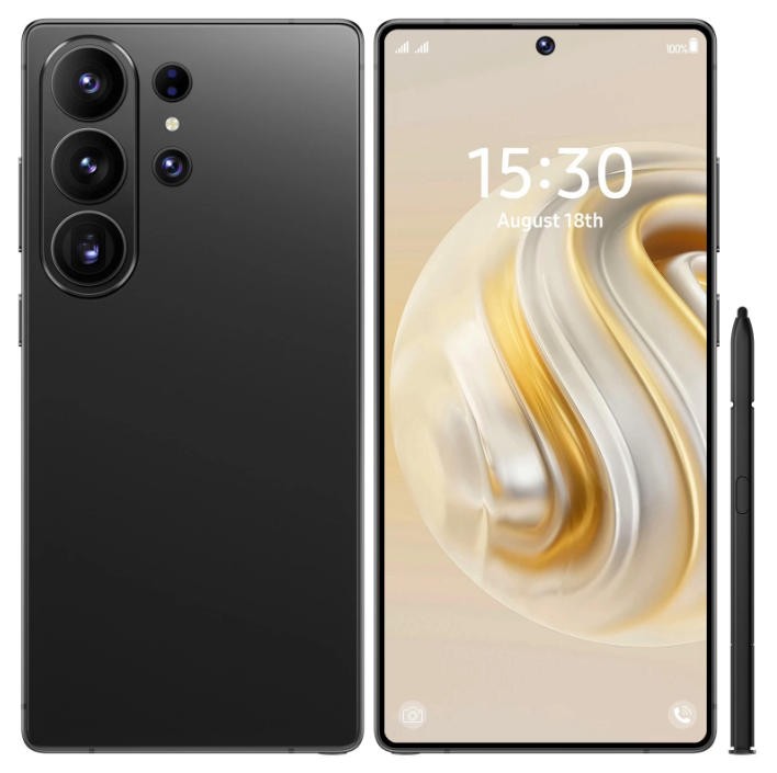 S26 Ultra 5G Smartphone 6.8 inch Unlocked Android 15 16G + 256GB Cellphones