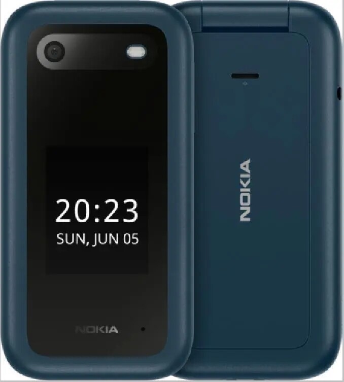 Nokia 2660 Flip Dual-SIM Original 4G LTE 5.0MP Flip Mobile Phone 2.8″