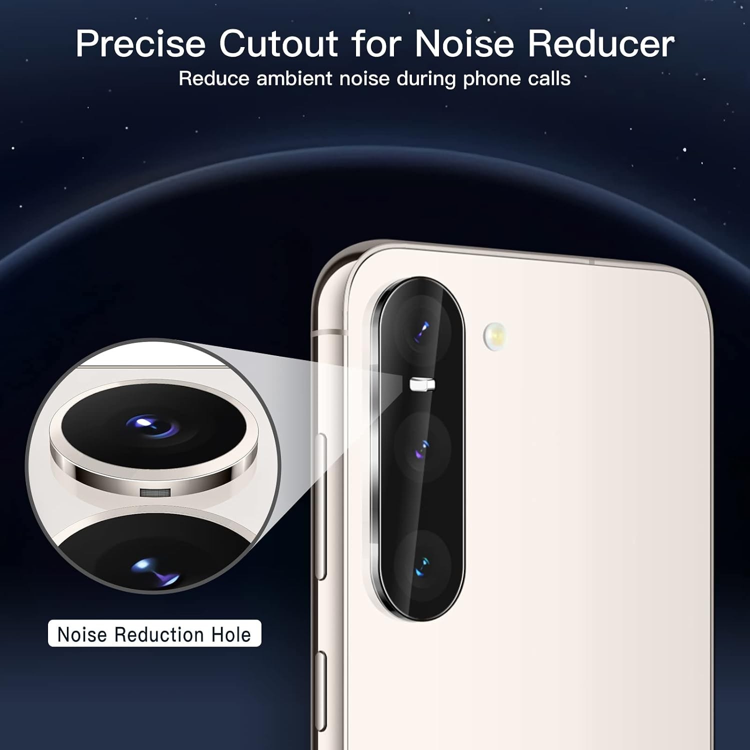 2-Pack Privacy Screen Protector with Camera Lens Guard for Samsung Galaxy S23 5G