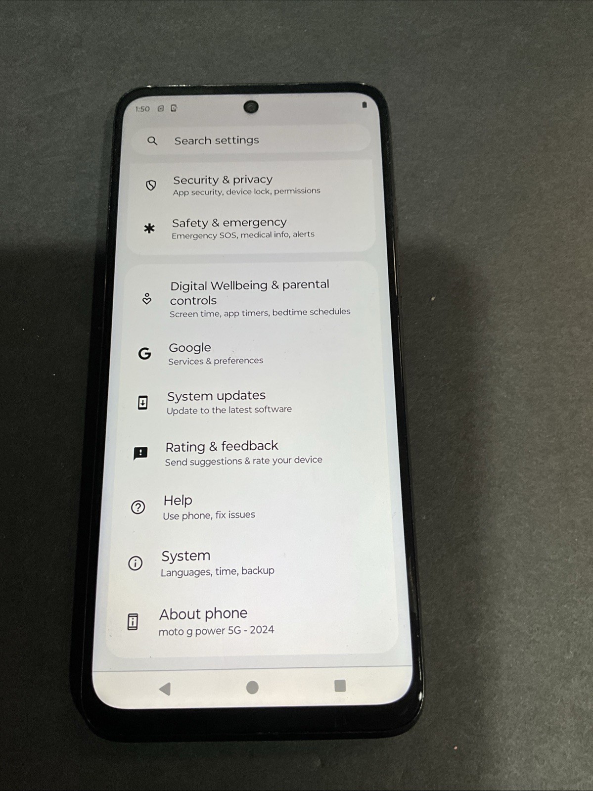 moto g power 5g 2024 Parts Phone