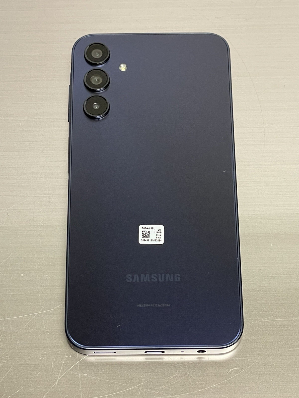 Samsung Galaxy A15 SM-A156U 5G 64GB Blue (Metro By T-Mobile) Smartphone.