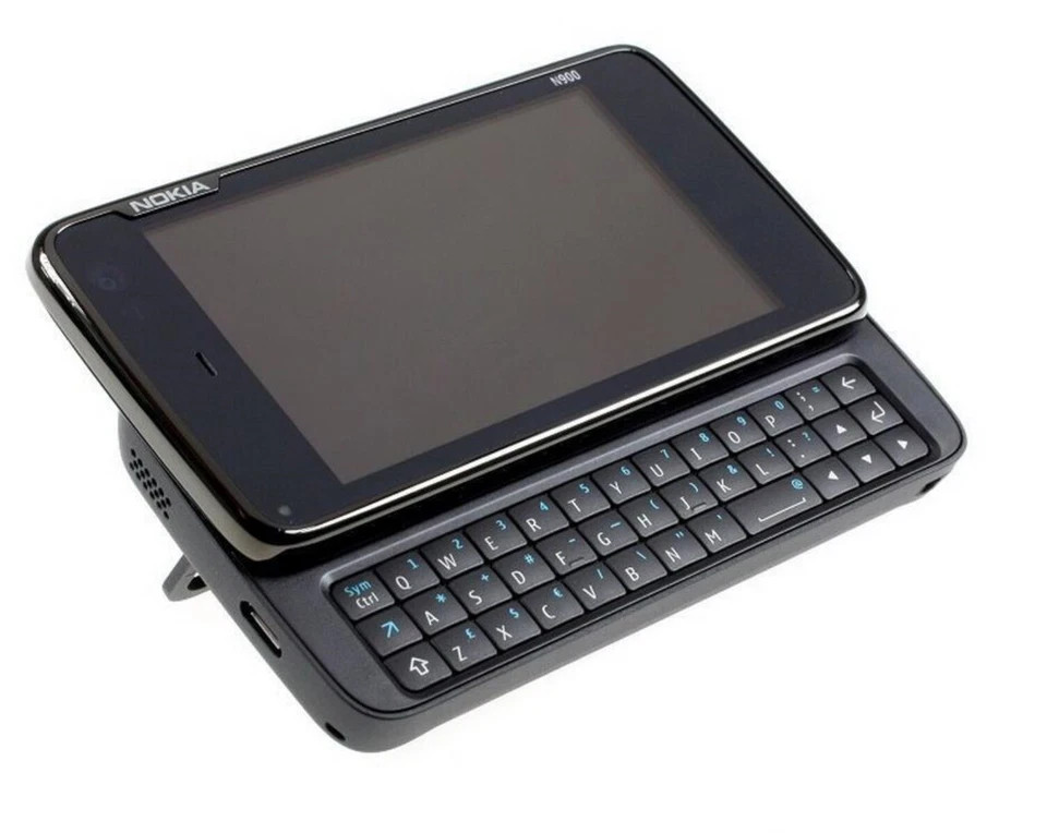 Nokia N900 5MP 32GB Black 3.5 Inch WiFi Keyboard Unlocked classic Mobile Phone
