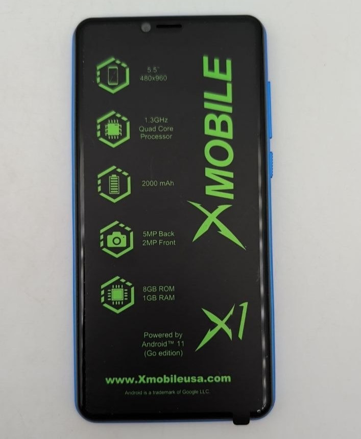 XMobile X1 Android Smartphone 8GB 5MP Camera Unlocked 5.5″ Display 4G Dual SIM