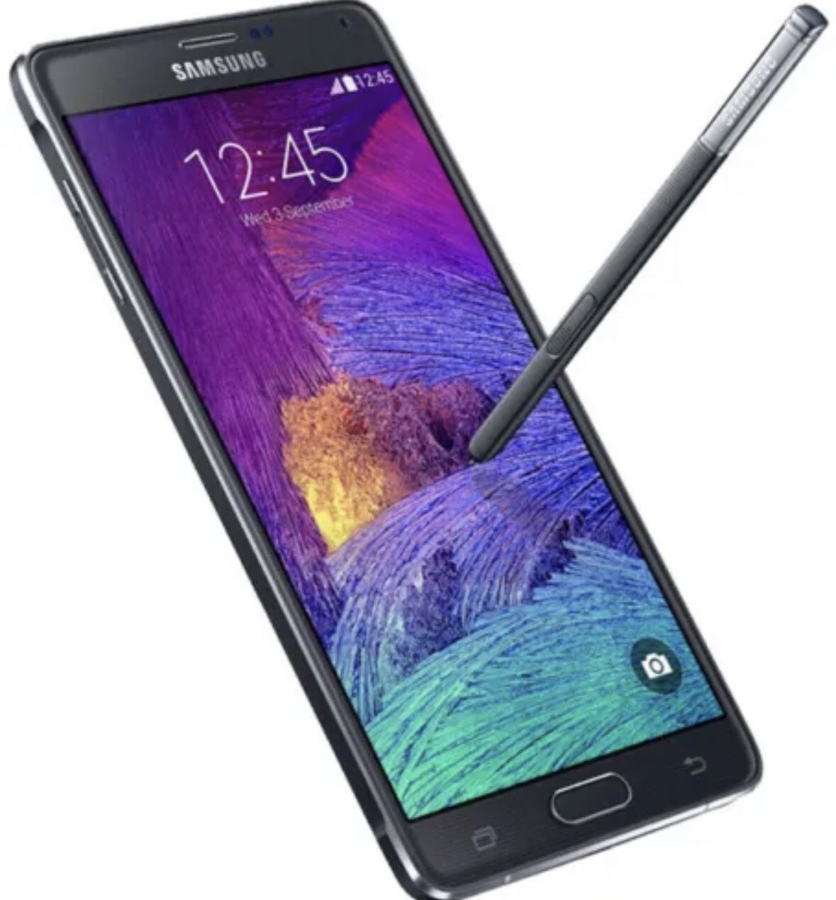 Original Samsung Galaxy Note 4 SM-N910A 32GB Black Unlocked Smartphone GOOD B+