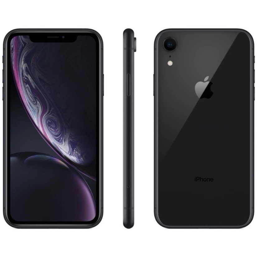 Apple iPhone XR 64GB Black Unlocked Smartphone 12MP Camera Slate Style