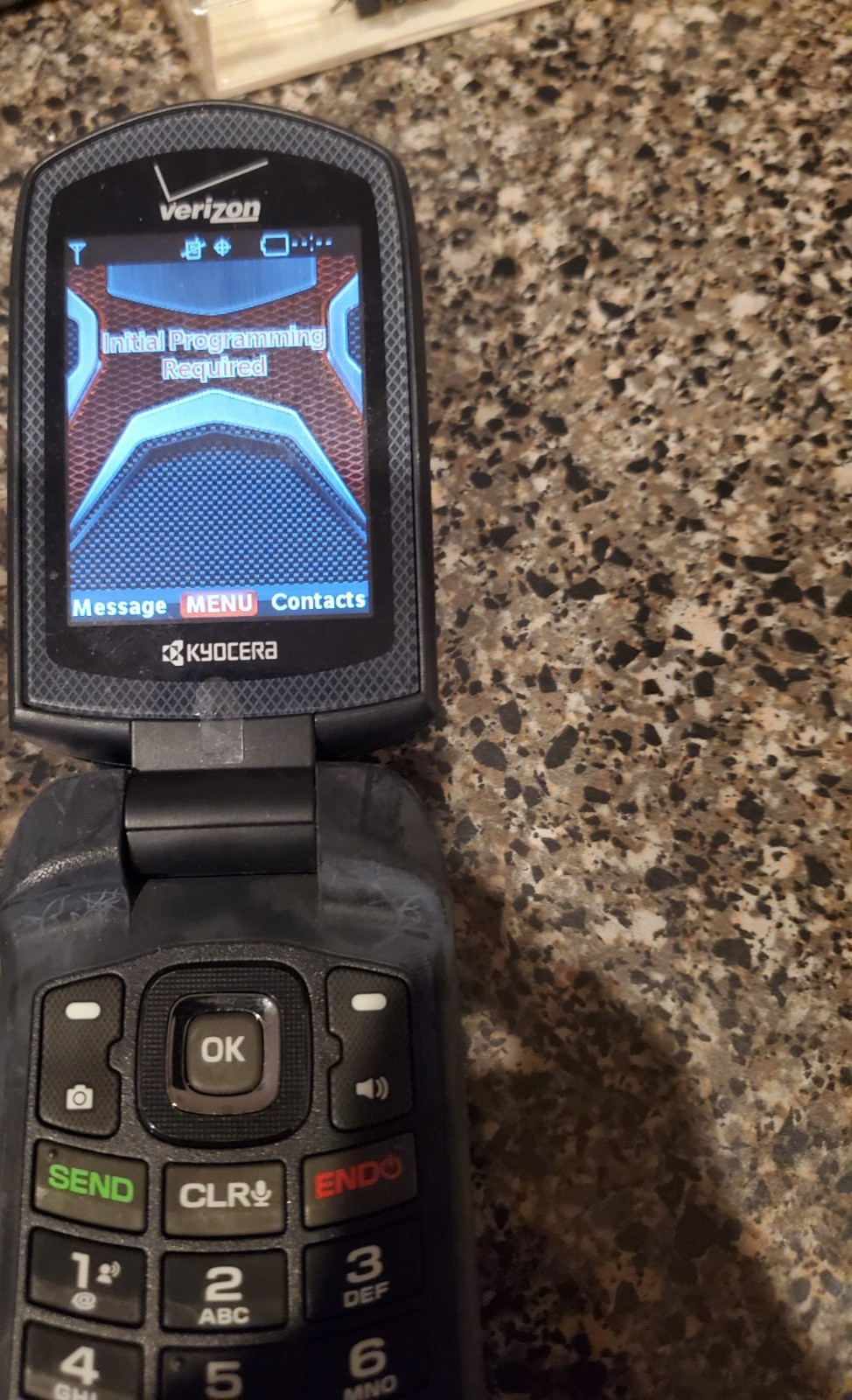 Kyocera DuraXV E4520PTT Rugged GPS Waterproof Cell Phone Verizon