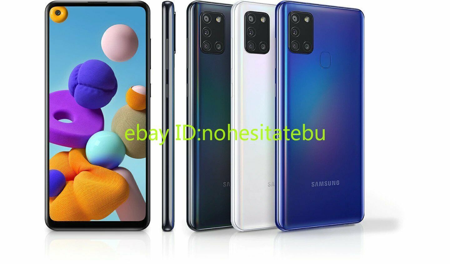 Samsung Galaxy A21s 64GB A217F/DS 6.5″ 48MP 5000mAh Unlocked Multicolor New seal