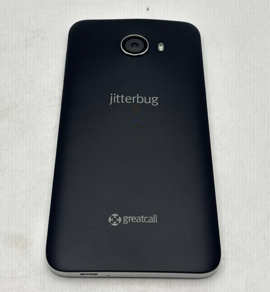 Jitterbug Smart2 Smartphone 16GB for Seniors GreatCall Locked 5.5 Display 13MP