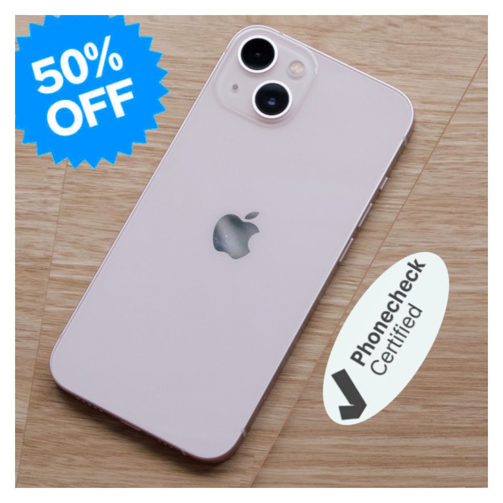 Apple iPhone 13 Unlocked – Black, Pink, Good Condition – 128GB 256GB 512GB