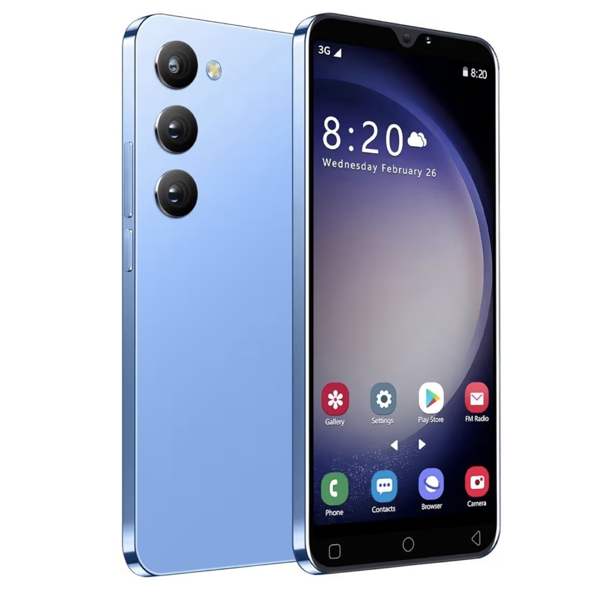 Unlocked Dual SIM Phone 128GB SD Slot HD Screen