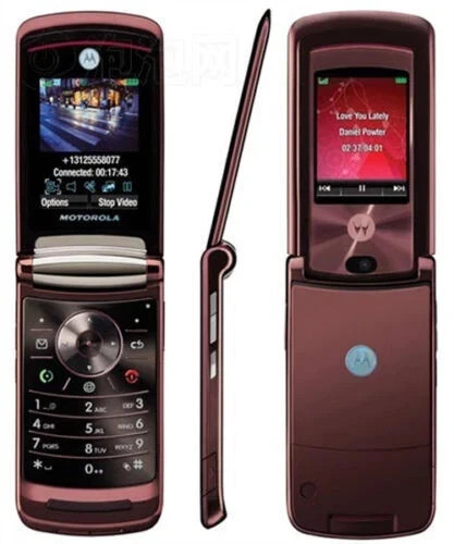 Original Motorola RAZR2 V9 Unlocked 3G HSDPA Flip Cellphone Bluetooth Java 2MP