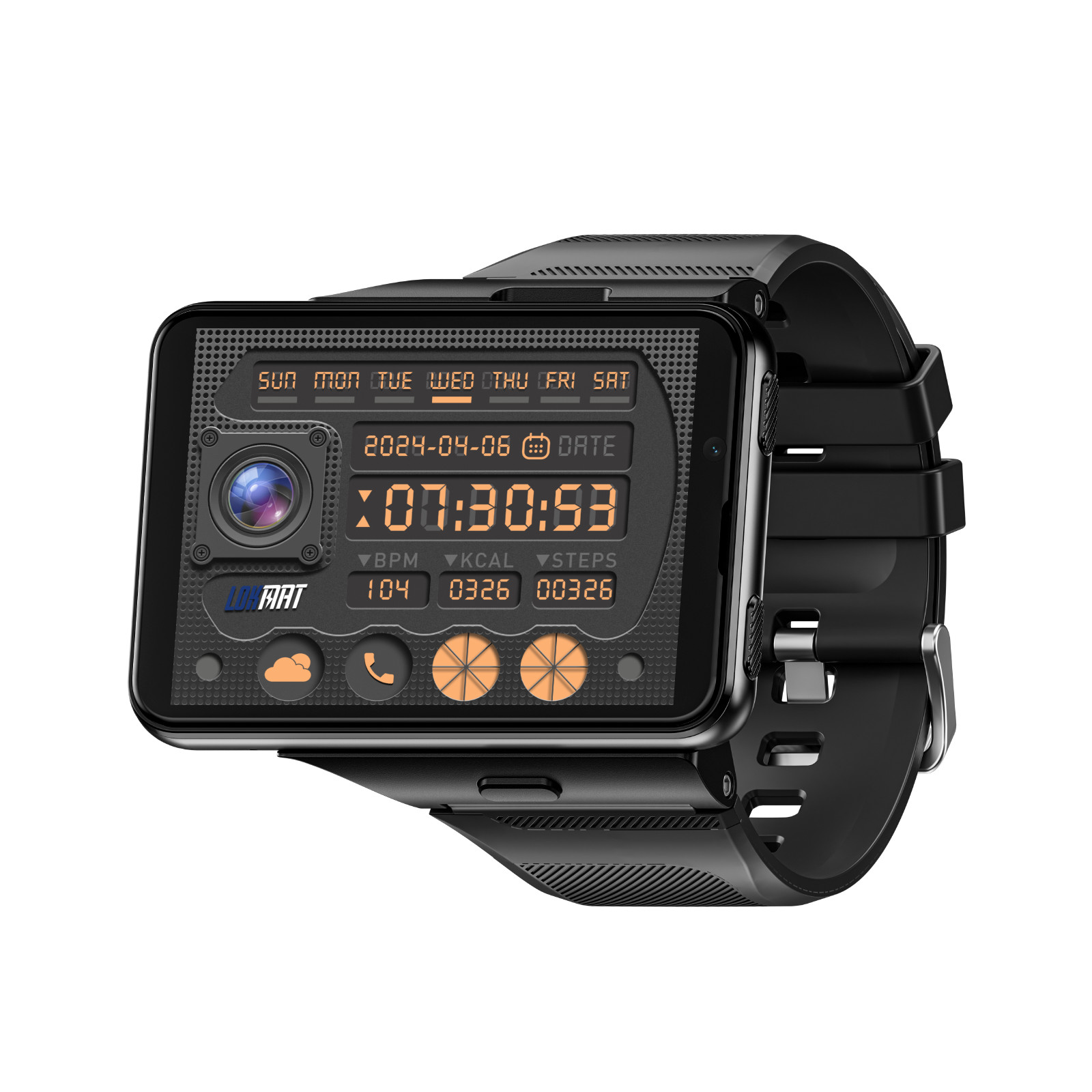Smartwatch With Large 2.88 in Screen, 64GB Storage, Detachable Strap Smart Watch