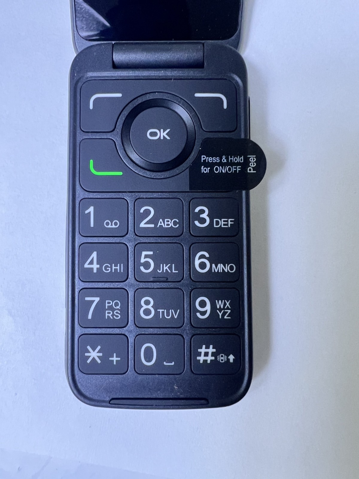 NEW Alcatel MY FLIP 2 A406DL Tracfone Prepaid Flip Phone 4GB PHONE ONLY Open Box