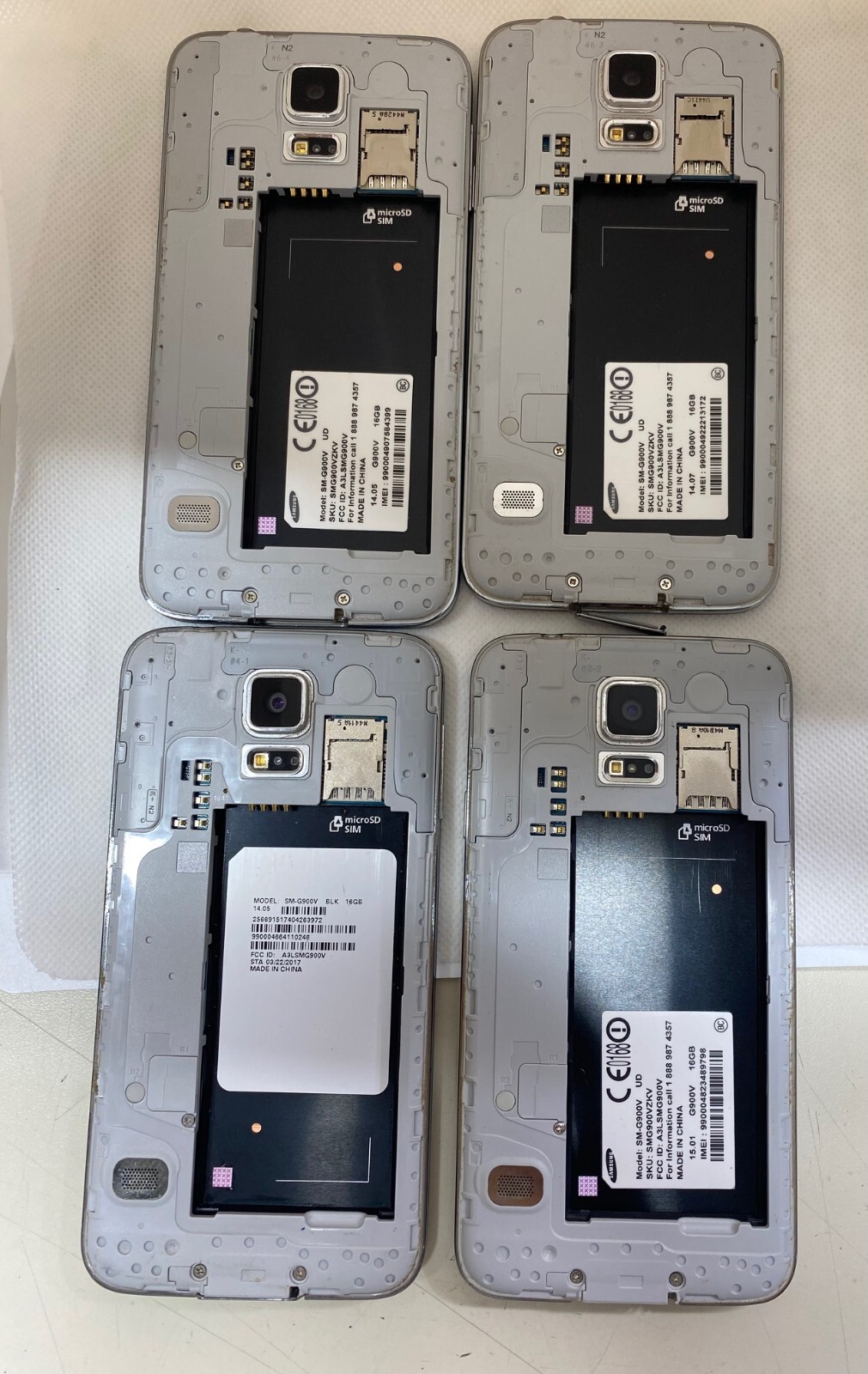 4 of Samsung Galaxy S5 SM-G900v 16GB Verizon / GSM Unlocked)-Broken Digitizer
