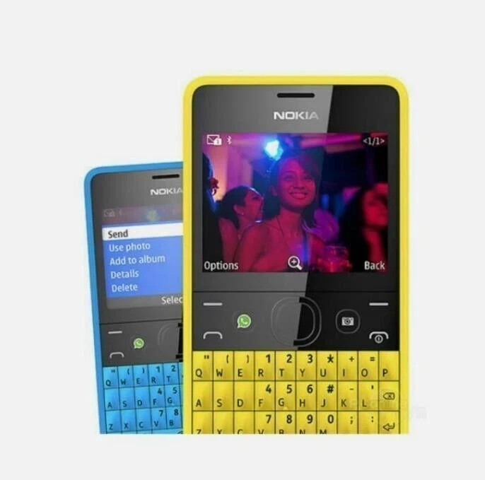 Nokia Asha 210 Dual SIM GSM QWERTY Keyboard Bluetooth CellPhone +1 year warranty