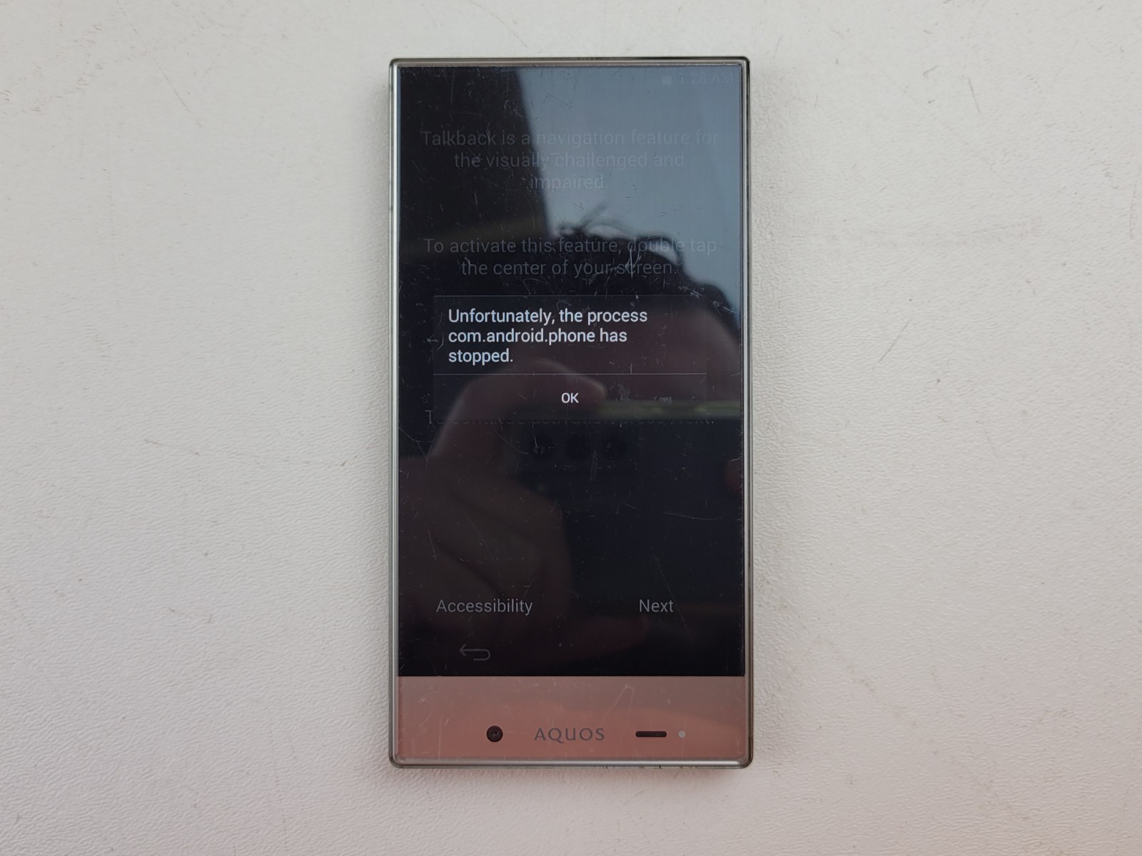Sharp Aquos Crystal (306SH) 4GB (Boost Mobile) – *PLEASE READ* – H6658