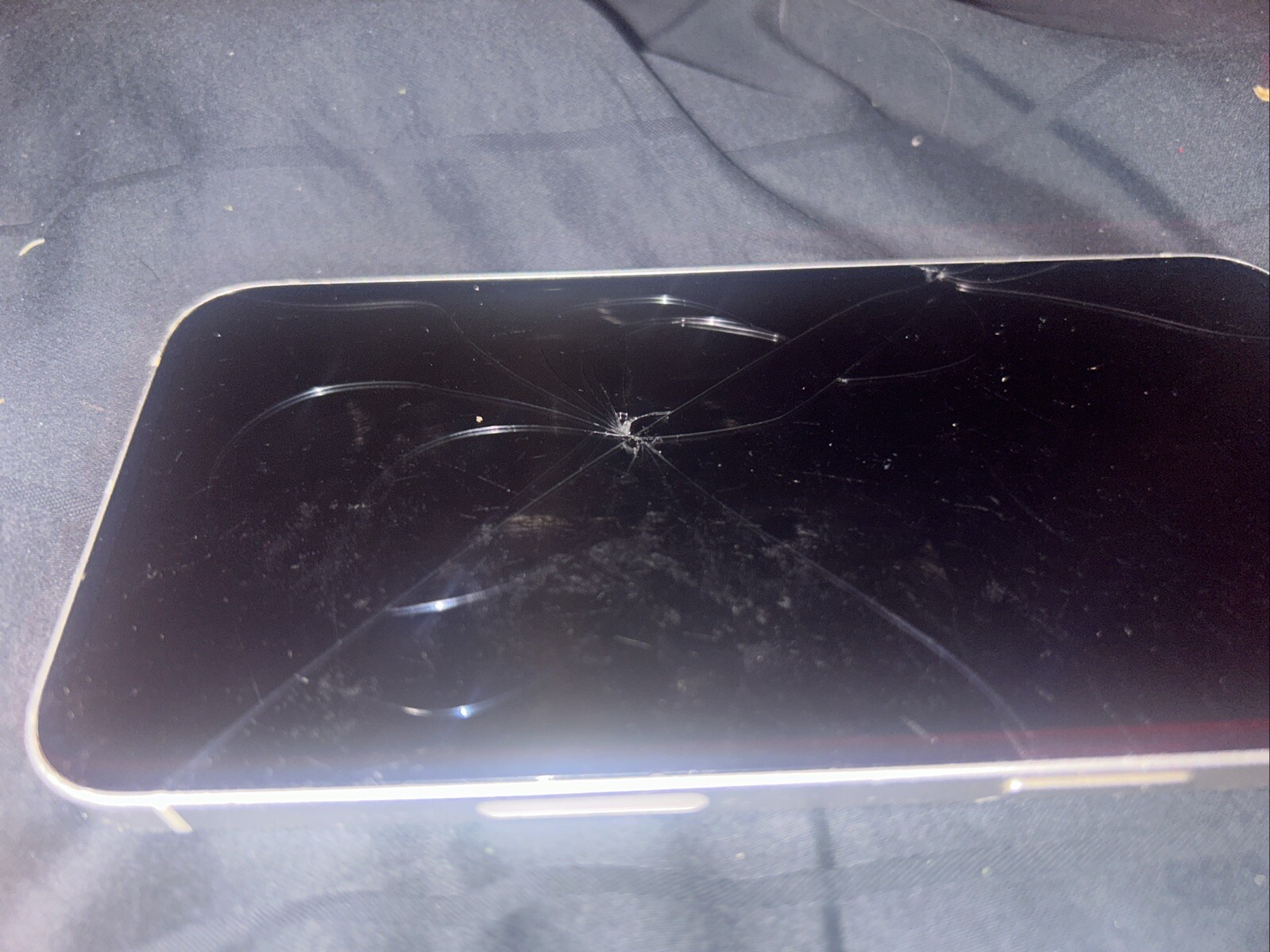iPhone 12 With TikTok Yes Screens Cracked Cameras Still Mint Both Sides