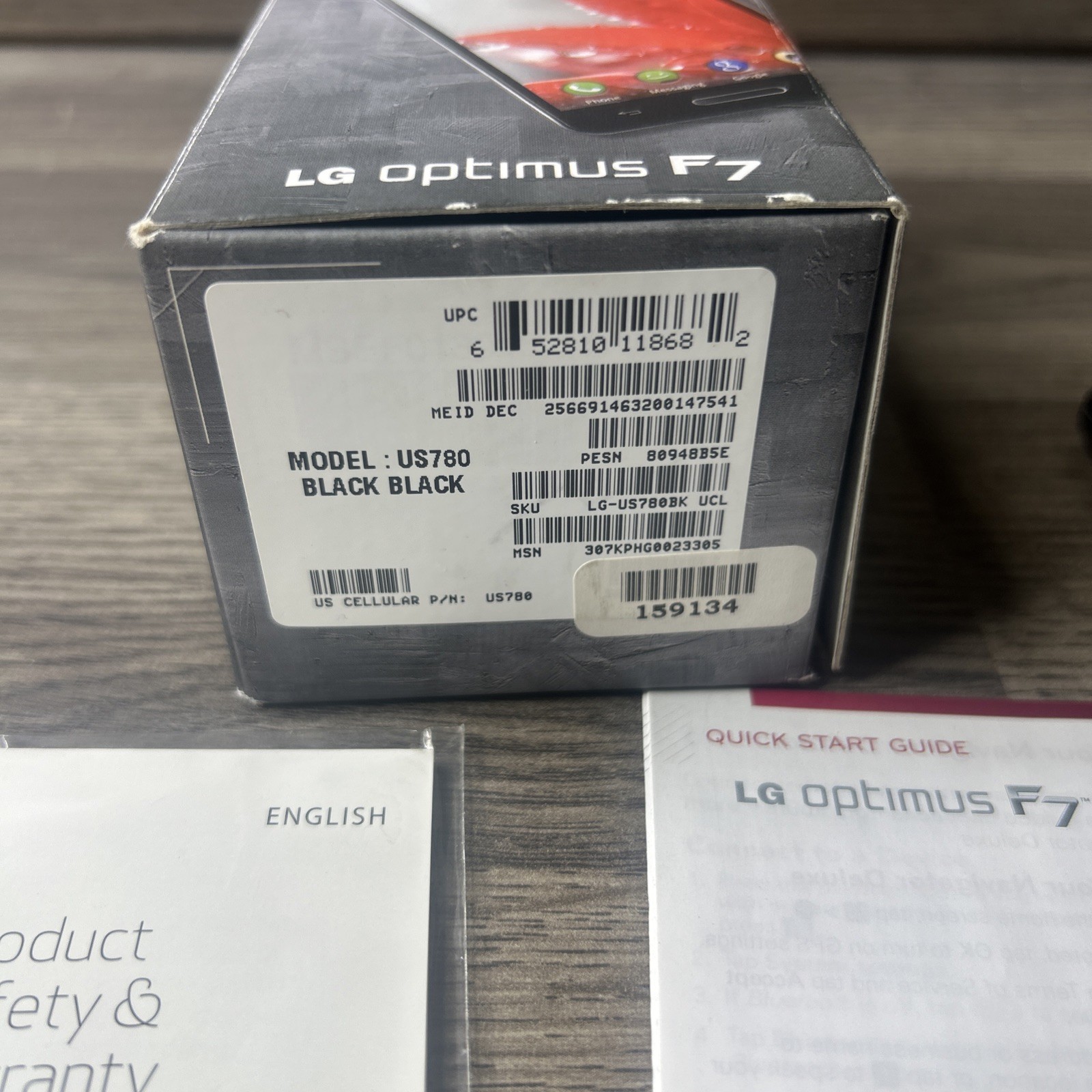 LG Optimus F7 US780 – 8GB – Black (U.S. Cellular)