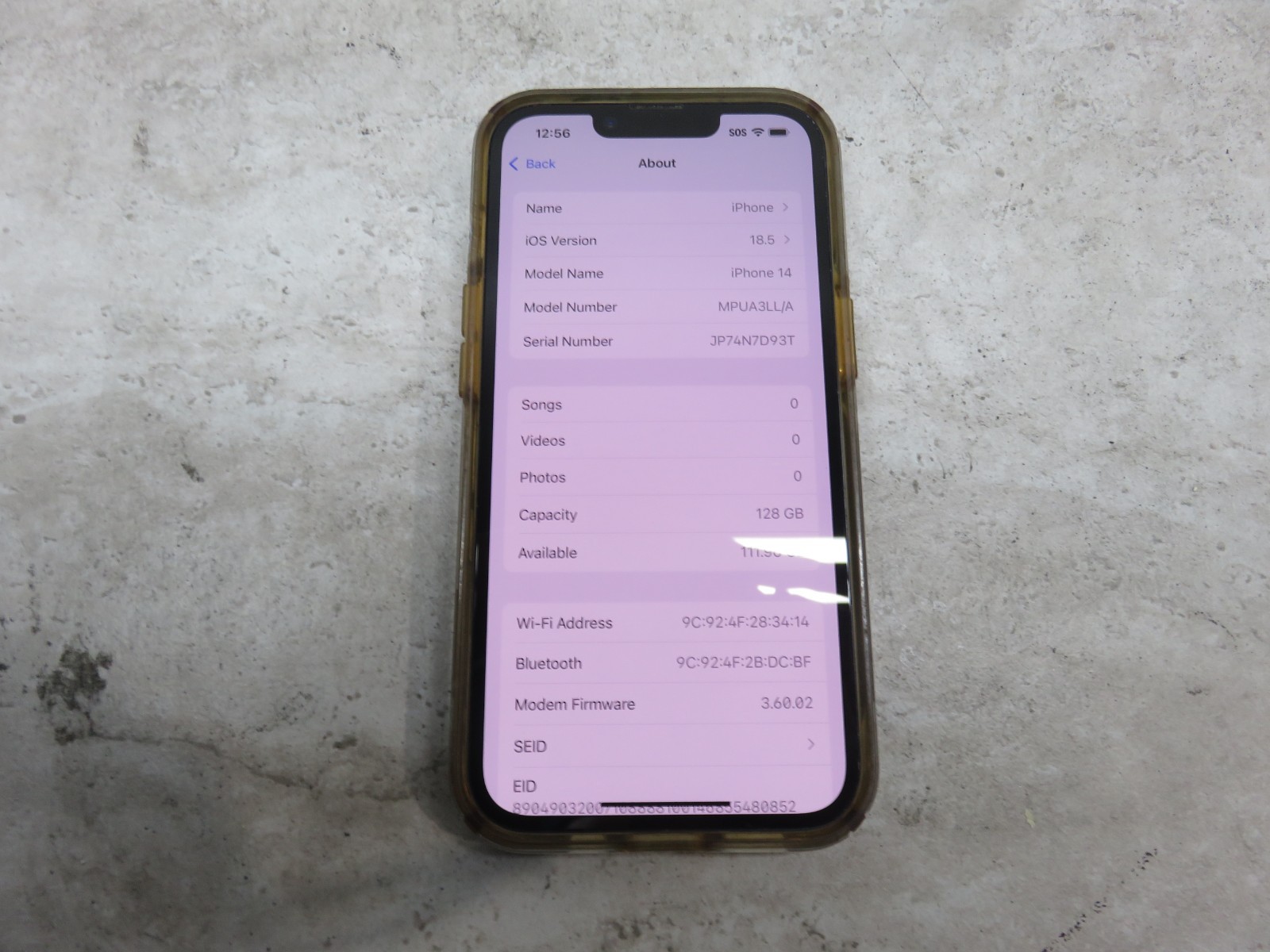 Apple iPhone 14 – 128 GB – Midnight (Unlocked)