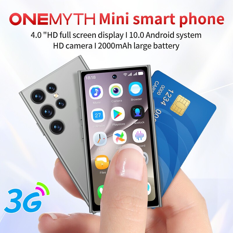 Unlocked Mini 3G Smartphone 4.0” HD Touch Screen Cell Phone Dual SIM