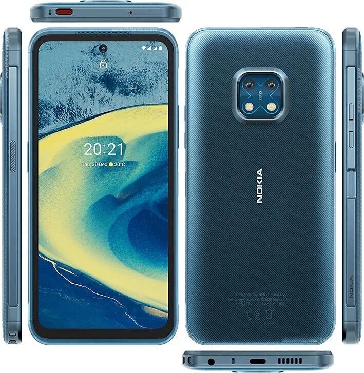 Nokia XR20 Dual SIM 5G 64/128GB ROM 6.67″ 48.0MP Phone
