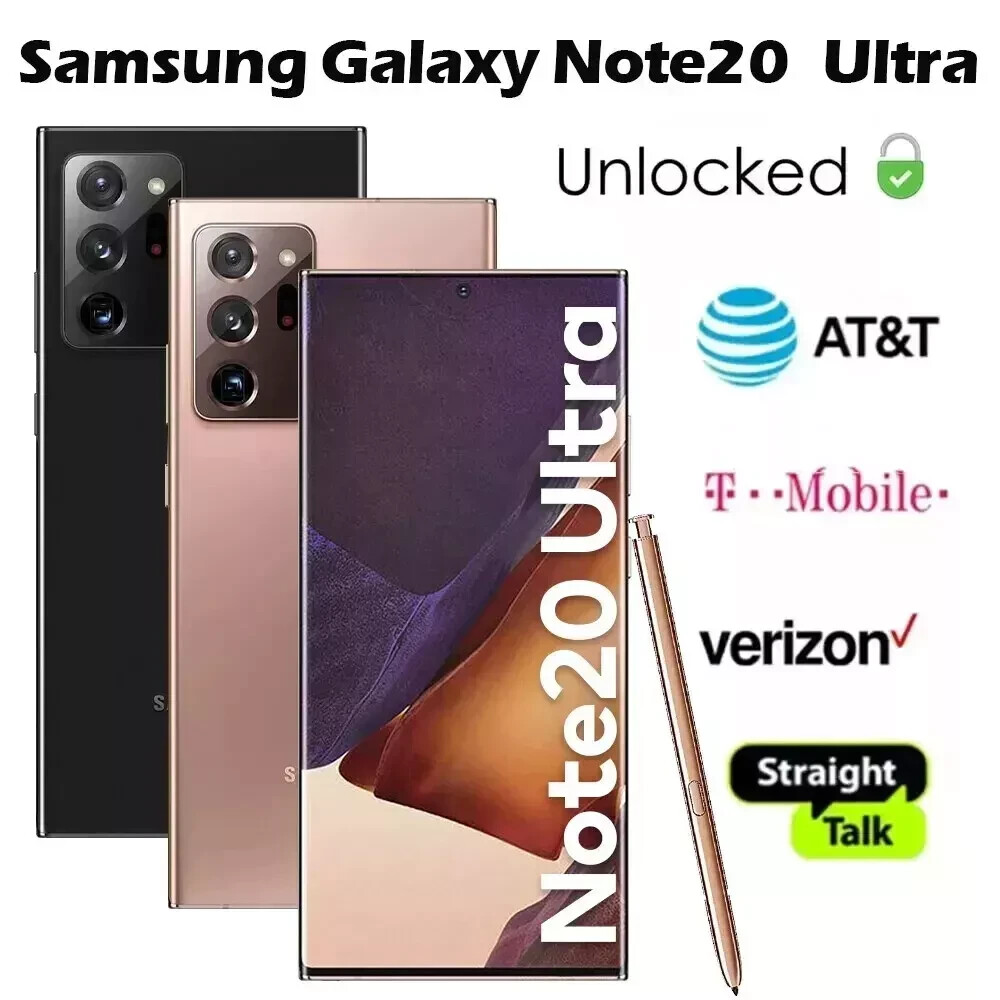 Brand New Samsung Galaxy Note 20 Ultra 5G 128GB/256GB SM-N986 Factory Unlocked