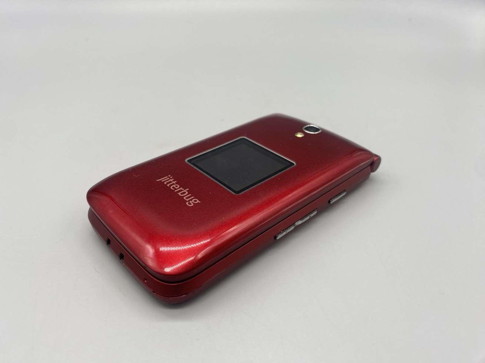 GreatCall Jitterbug Flip Easy-to-Use Cell Phone – RED – Read W/ Box