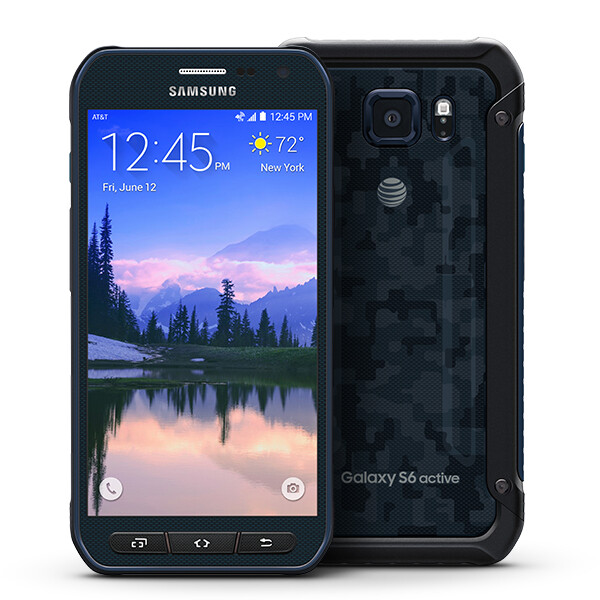 Original Samsung Galaxy S6 Active G890A 32GB AT&T Unlocked Smartphone GOOD BLUE