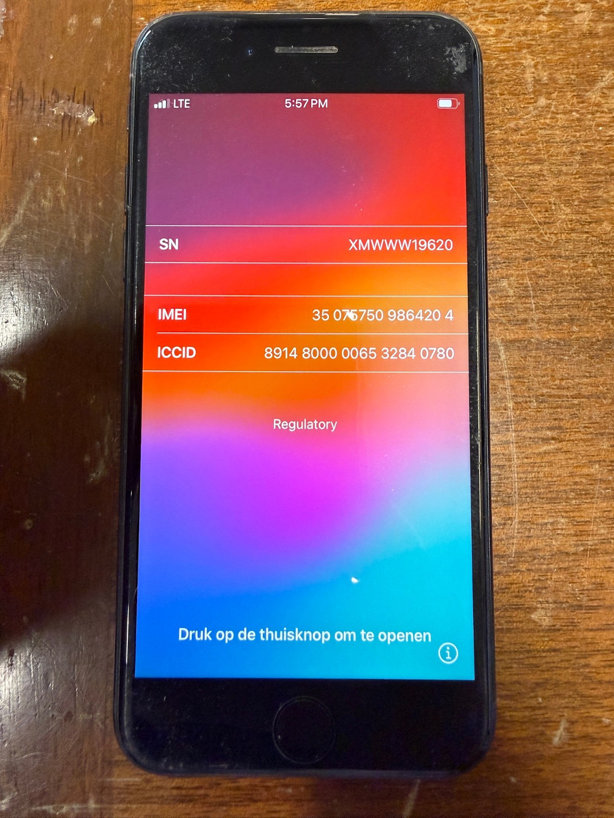 Apple iPhone SE 3rd Gen (2022) – 64 GB – Midnight (Unlocked) A2595